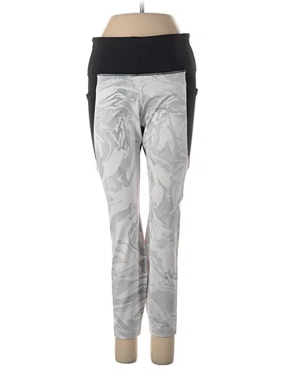 Pre-owned Athleta Active Pants In Silver
