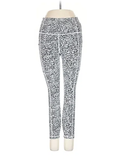Pre-owned Athleta Active Pants In Silver