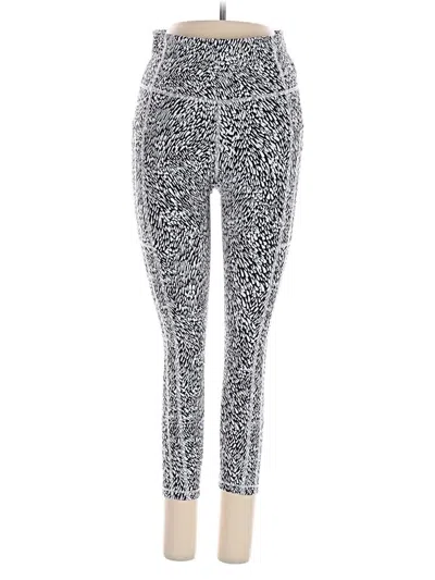 Pre-owned Athleta Active Pants In Silver