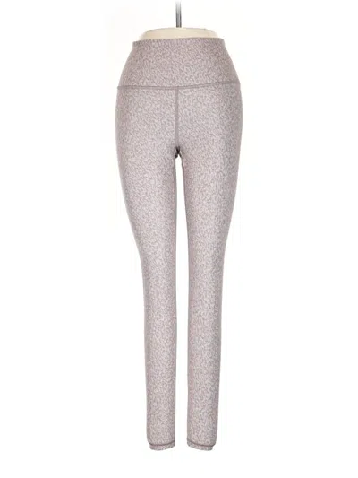 Pre-owned Athleta Active Pants In Silver