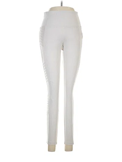 Pre-owned Athleta Active Pants In Silver