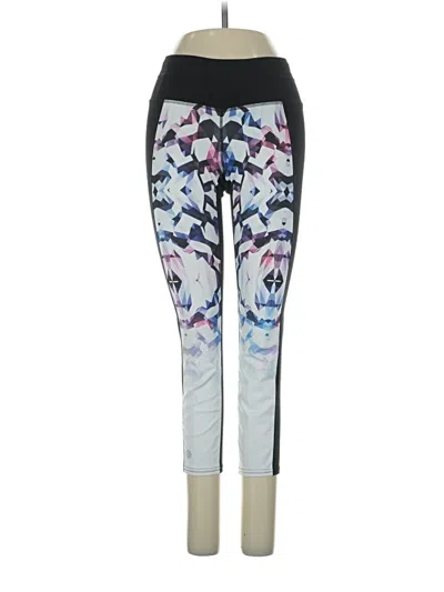 Pre-owned Athleta Active Pants In Silver