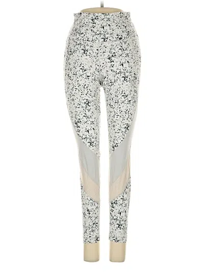 Pre-owned Athleta Active Pants In Silver