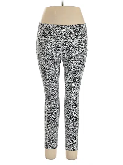 Pre-owned Athleta Active Pants In Silver