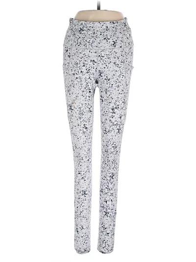 Pre-owned Athleta Active Pants In Silver