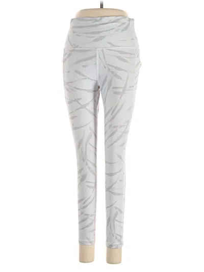 Pre-owned Athleta Active Pants In Silver