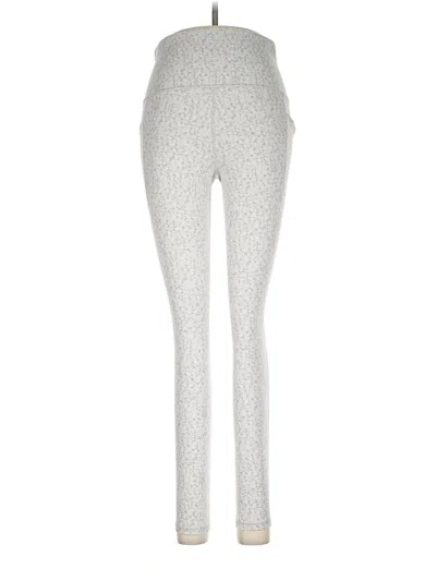 Pre-owned Athleta Active Pants In Silver