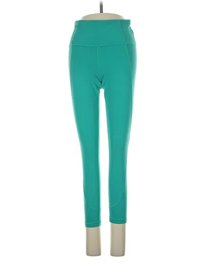 Pre-owned Athleta Active Pants In Teal