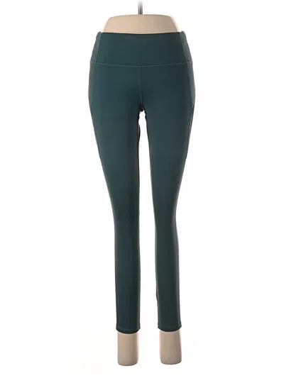 Pre-owned Athleta Active Pants In Teal