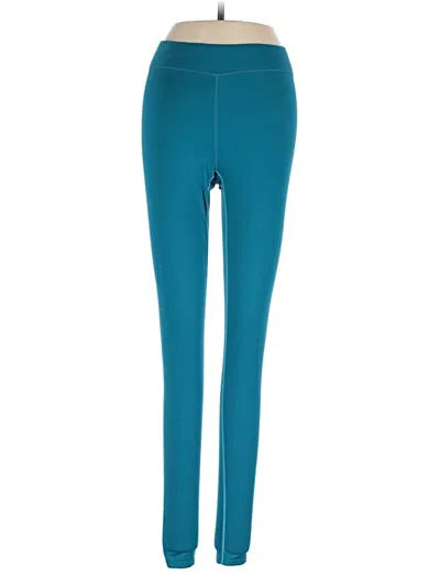 Pre-owned Athleta Active Pants In Teal