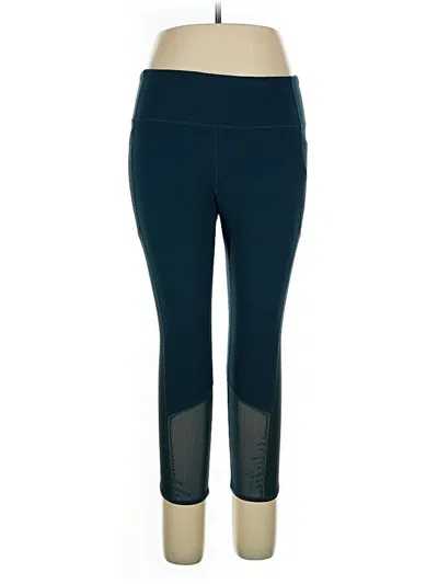 Pre-owned Athleta Active Pants In Teal
