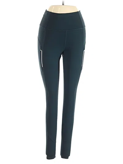 Pre-owned Athleta Active Pants In Teal