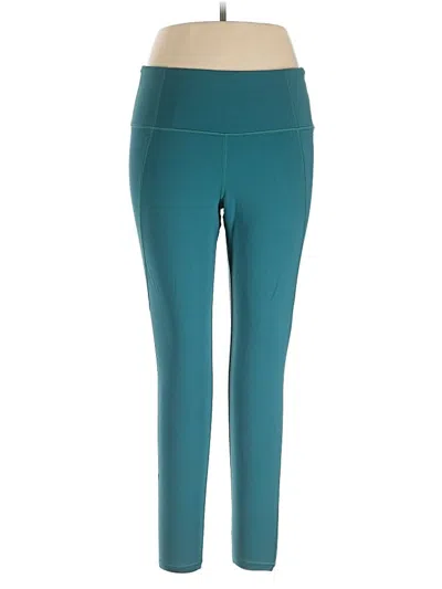 Pre-owned Athleta Active Pants In Teal