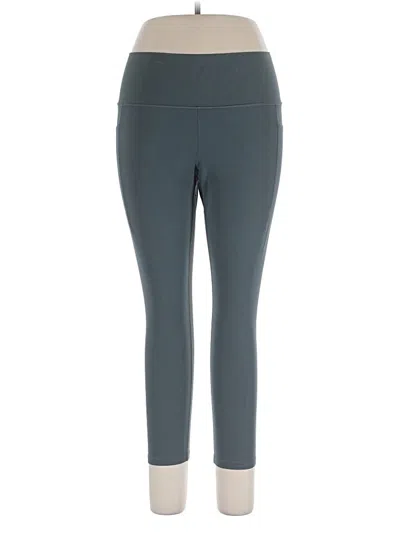 Pre-owned Athleta Active Pants In Teal
