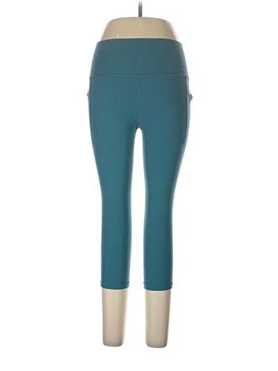 Pre-owned Athleta Active Pants In Teal