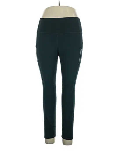 Pre-owned Athleta Active Pants In Teal