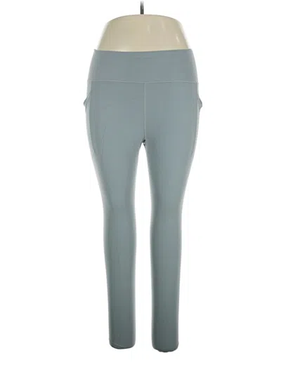 Pre-owned Athleta Active Pants In Teal