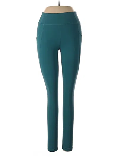 Pre-owned Athleta Active Pants In Teal