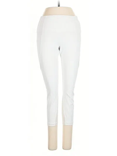 Pre-owned Athleta Active Pants In White
