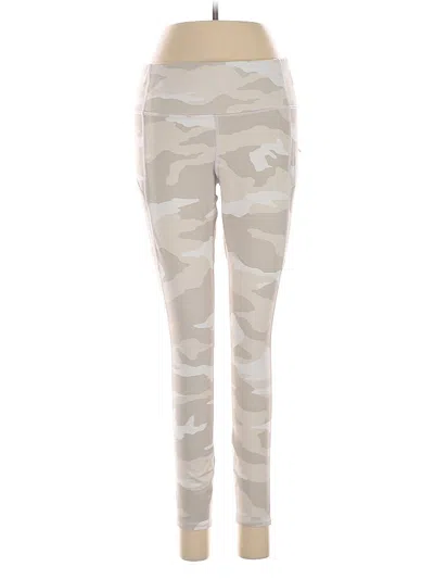 Pre-owned Athleta Active Pants In White