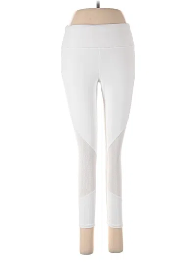 Pre-owned Athleta Active Pants In White