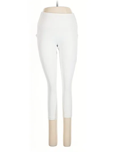 Pre-owned Athleta Active Pants In White