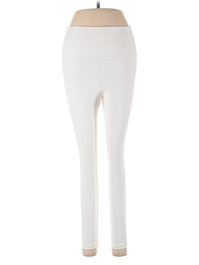 Pre-owned Athleta Active Pants In White