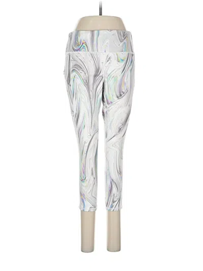 Pre-owned Athleta Active Pants In White