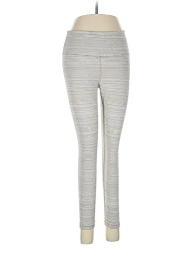 Pre-owned Athleta Active Pants In White