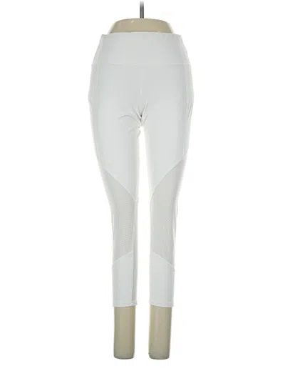 Pre-owned Athleta Active Pants In White