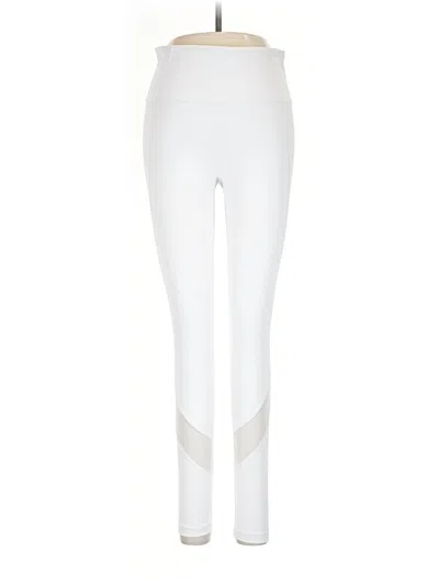 Pre-owned Athleta Active Pants In White