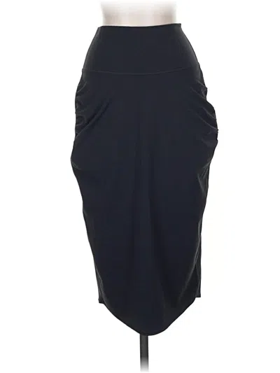 Pre-owned Athleta Active Skirt In Black