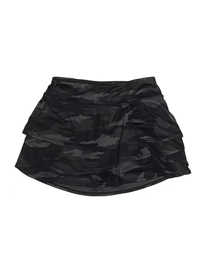 Pre-owned Athleta Kids' Active Skirt In Black