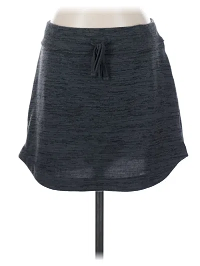 Pre-owned Athleta Active Skirt In Gray