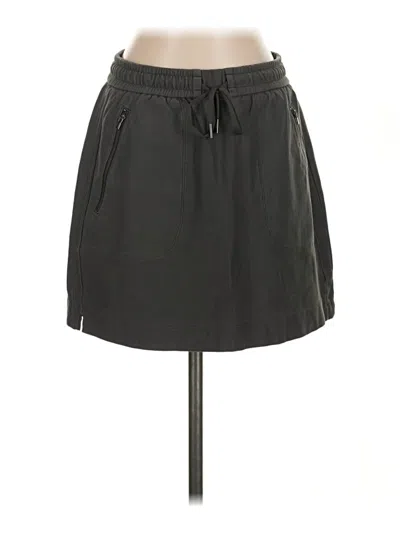 Pre-owned Athleta Active Skirt In Gray