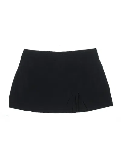 Pre-owned Athleta Active Skort In Black