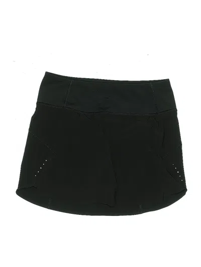 Pre-owned Athleta Active Skort In Black
