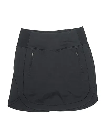 Pre-owned Athleta Active Skort In Black