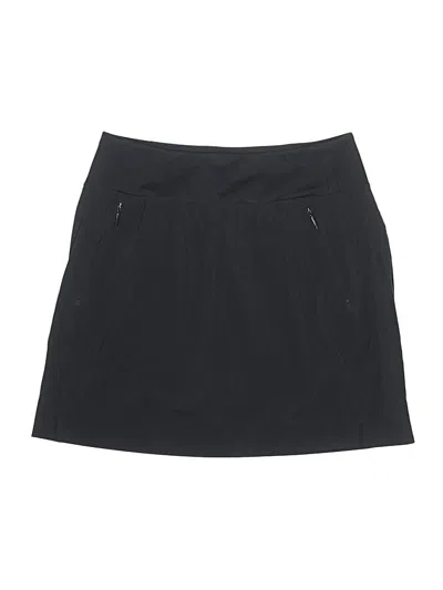 Pre-owned Athleta Active Skort In Black