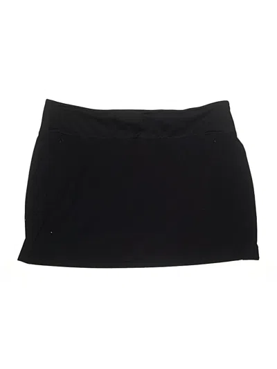 Pre-owned Athleta Active Skort In Black