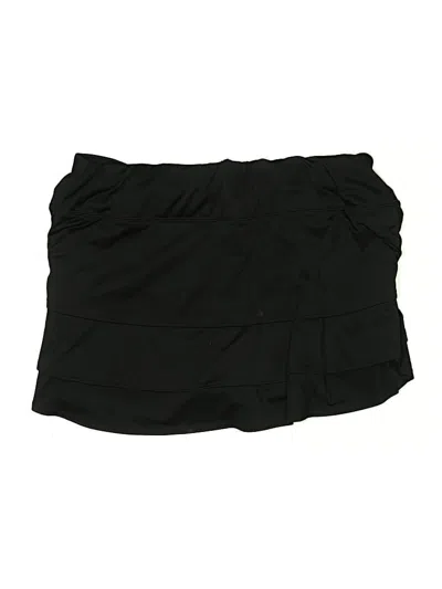 Pre-owned Athleta Active Skort In Black