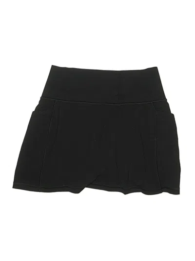 Pre-owned Athleta Active Skort In Black