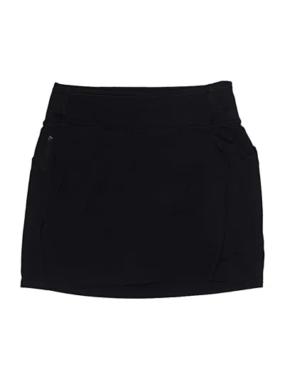 Pre-owned Athleta Active Skort In Black