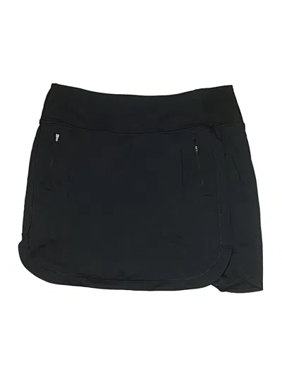 Pre-owned Athleta Active Skort In Black