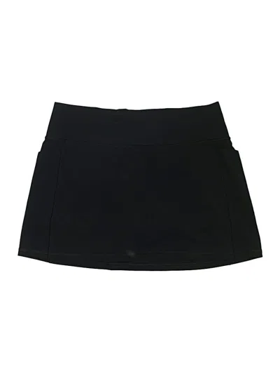 Pre-owned Athleta Active Skort In Black
