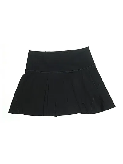 Pre-owned Athleta Active Skort In Black