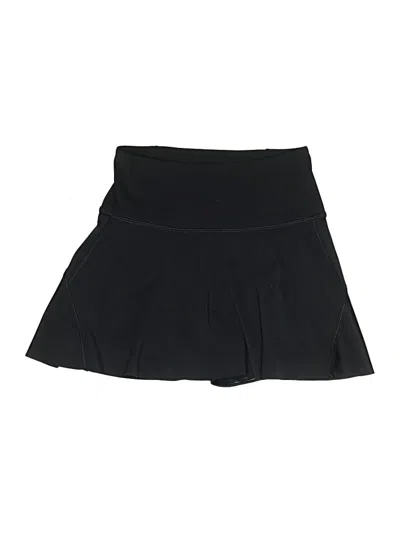 Pre-owned Athleta Active Skort In Black