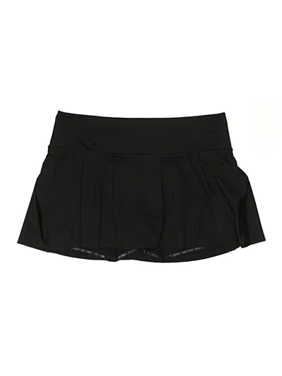 Pre-owned Athleta Active Skort In Black