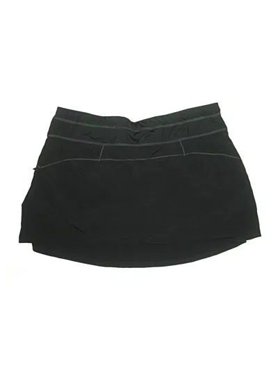 Pre-owned Athleta Active Skort In Black