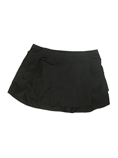 Pre-owned Athleta Active Skort In Black